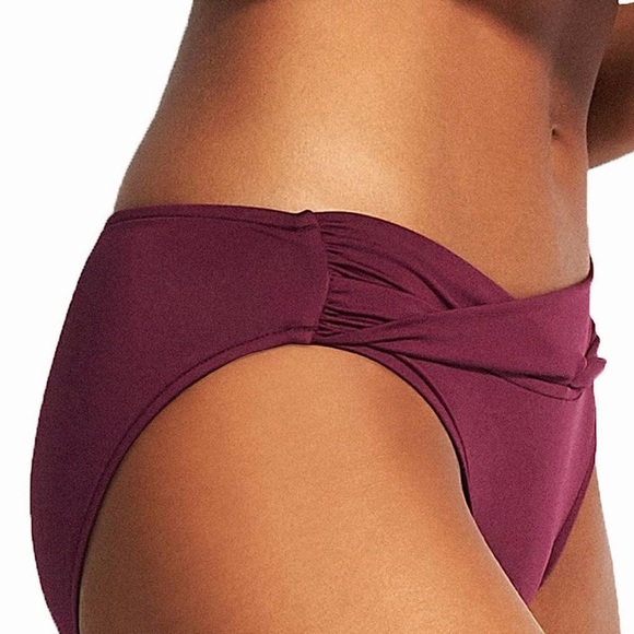 Seafolly Twist Band Hipster Full Coverage Bikini Bottom - Picture 6 of 12